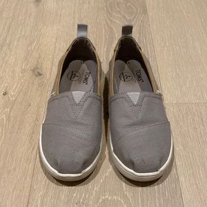 Toms Youth Alpargata Woven slip-ons